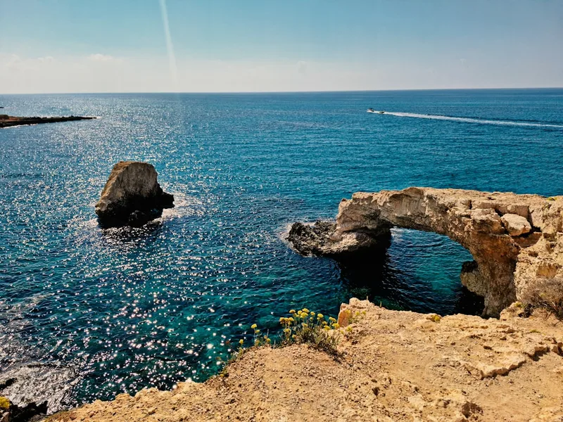 Cyprus coast landscape