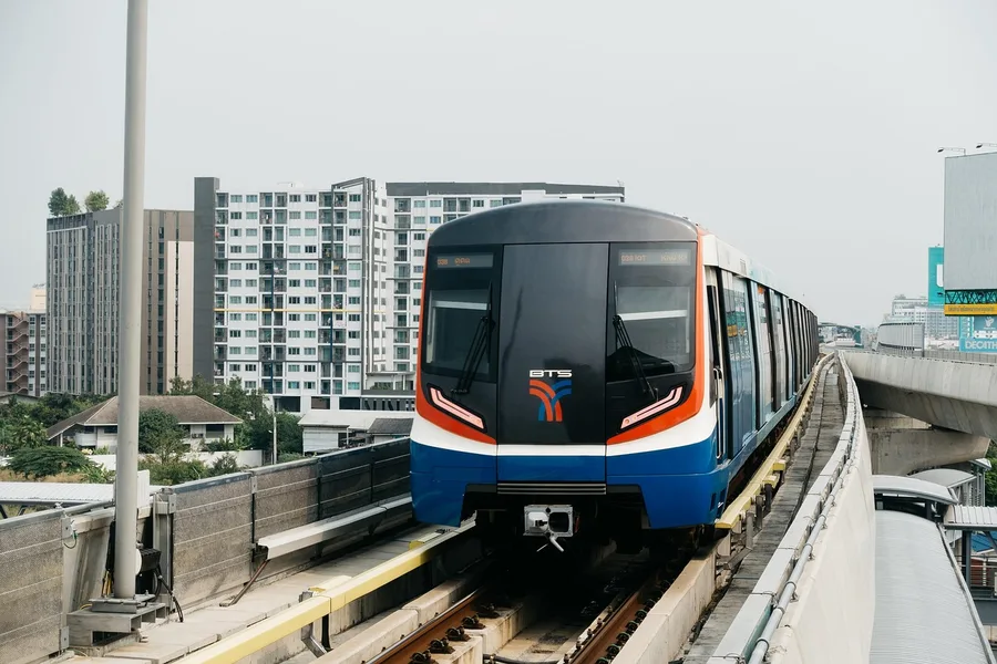 BTS Skytrain station elevator accessibility stroller Bangkok Thailand Osh Kyrgyzstan