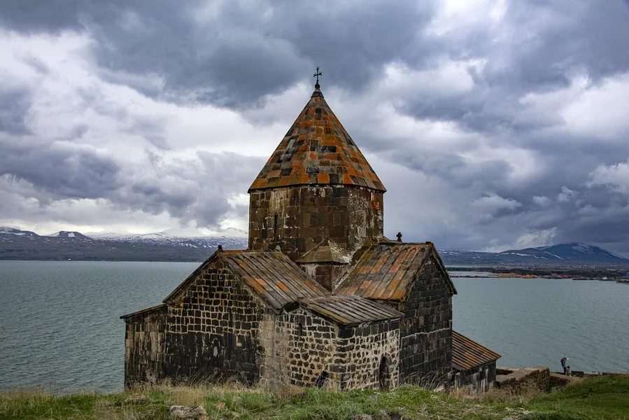 Lake Sevan Sevanavank monastery Armenia Yerevan Armenia