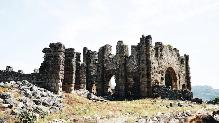 ancient ruins Limyra Finike Turkey