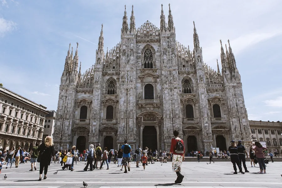 Milan airport Italy